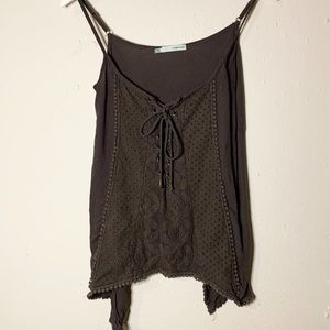 Maurices Tank Top-Charcoal